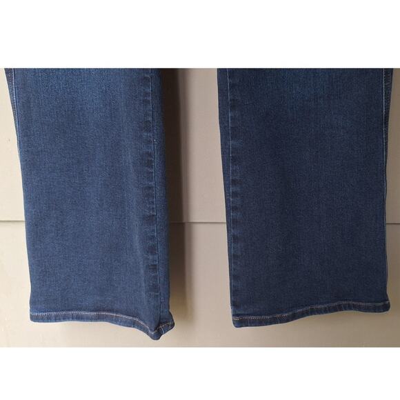J. Jill Denim High Rise Boot Cut Jeans Blue Size 18 P Short Cotton Stretch - Picture 9 of 9